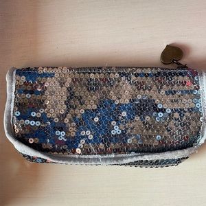Grey pencil bag